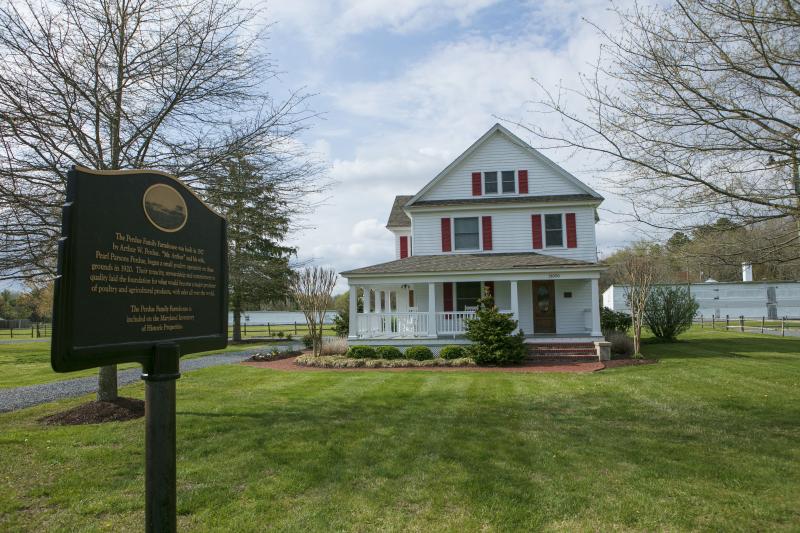 The Perdue Family Farmhouse in Salisbury, Md., was built in 1917. SUBMITTED PHOTO